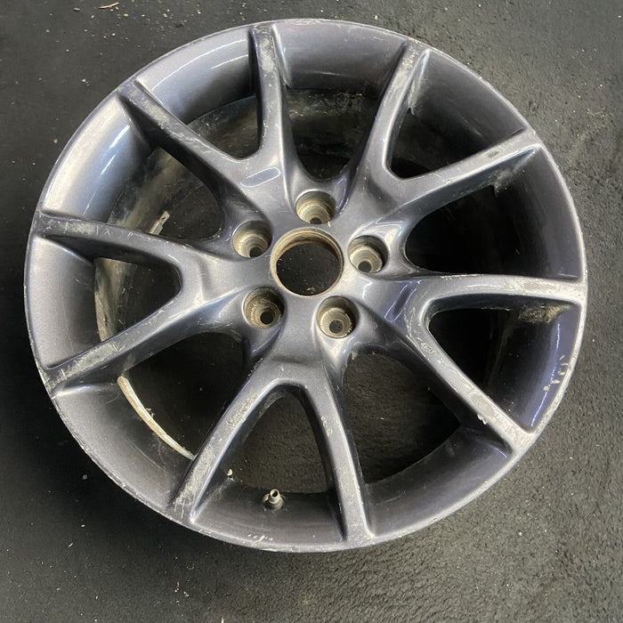 17" DART 13-16 17x7.5 alloy 5 double spoke dark gray Original OEM Wheel Rim