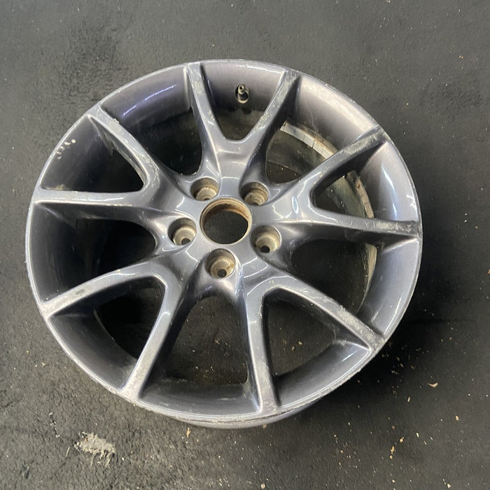 17" DART 13-16 17x7.5 alloy 5 double spoke dark gray Original OEM Wheel Rim