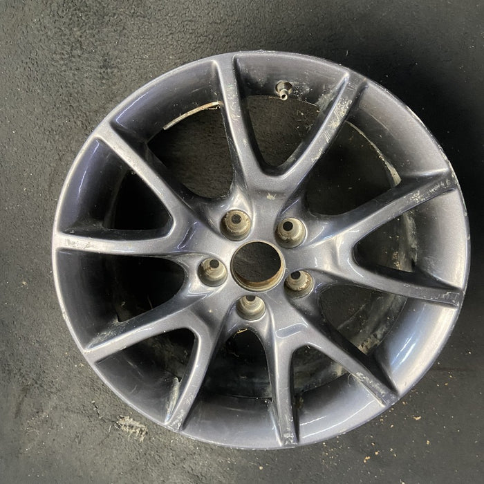 17" DART 13-16 17x7.5 alloy 5 double spoke dark gray Original OEM Wheel Rim