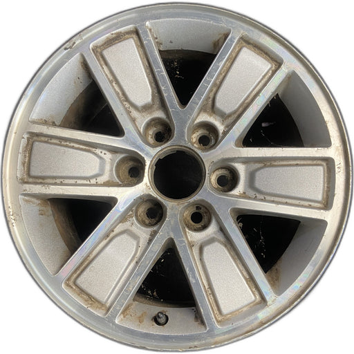 17" SIERRA 1500 PICKUP 14-18 17x8, 6 spoke Original OEM Wheel Rim - Front View