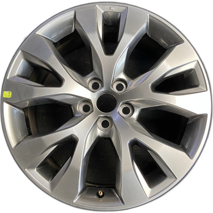 20" GRAND HIGHLANDER 24-25 20x8 alloy 5 spoke Y spoke silver Original OEM Wheel Rim