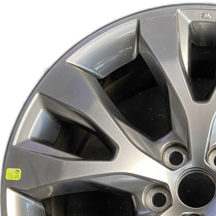 20" GRAND HIGHLANDER 24-25 20x8 alloy 5 spoke Y spoke silver Original OEM Wheel Rim