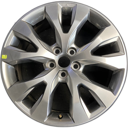 20" GRAND HIGHLANDER 24-25 20x8 , , Y spoke, silver Original OEM Wheel Rim - Front View