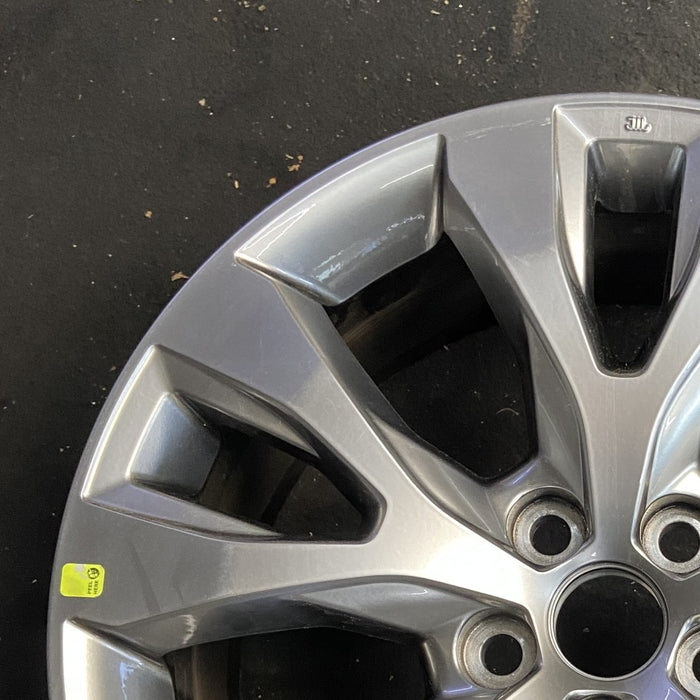 20" GRAND HIGHLANDER 24-25 20x8 alloy 5 spoke Y spoke silver Original OEM Wheel Rim