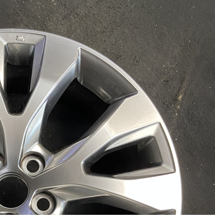 20" GRAND HIGHLANDER 24-25 20x8 alloy 5 spoke Y spoke silver Original OEM Wheel Rim