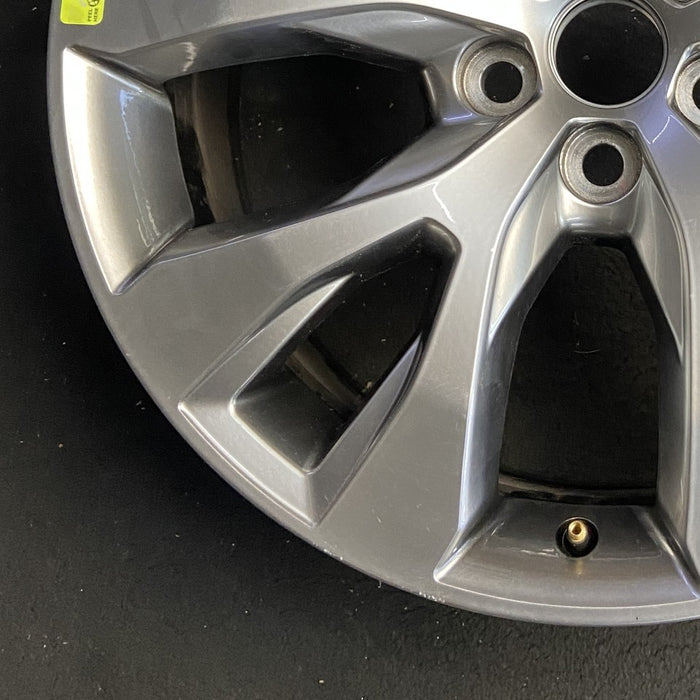 20" GRAND HIGHLANDER 24-25 20x8 alloy 5 spoke Y spoke silver Original OEM Wheel Rim