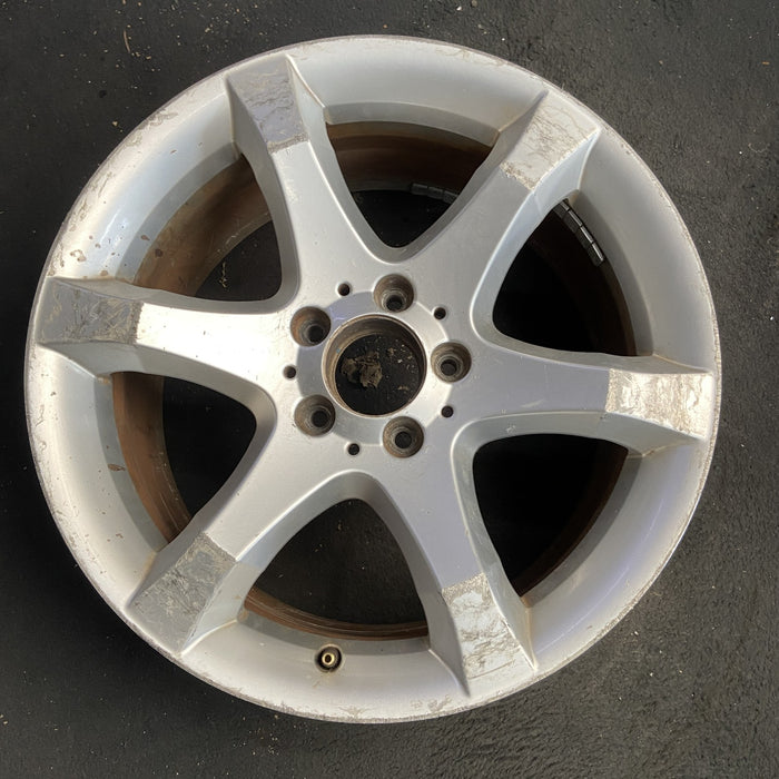 17" MERCEDES C-CLASS 07 203 Type; C230, 17x8.5 Original OEM Wheel Rim - Additional View
