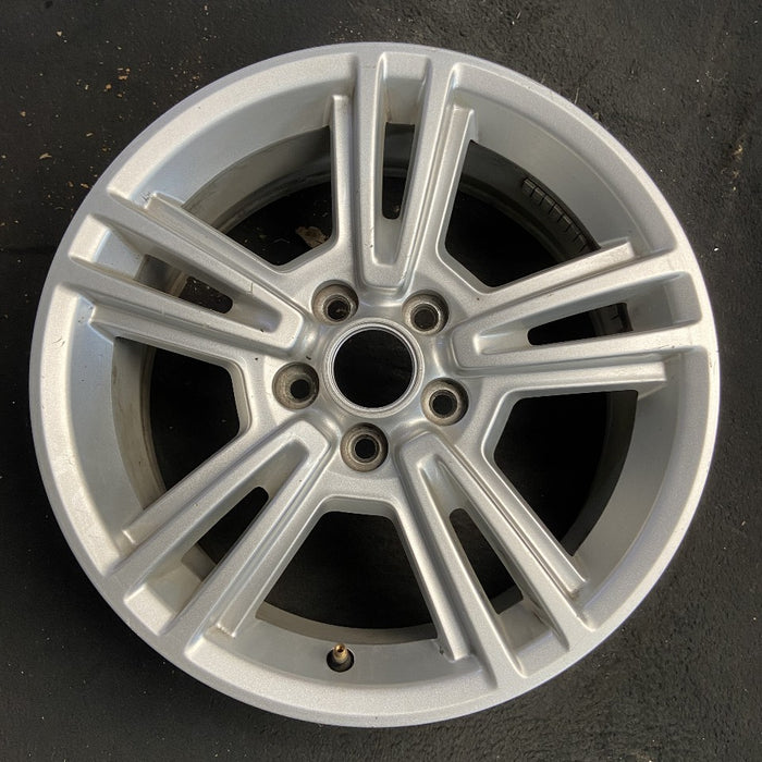17" MUSTANG 10-14 17x7 aluminum 5 split spoke TPMS sparkle silver Original OEM Wheel Rim