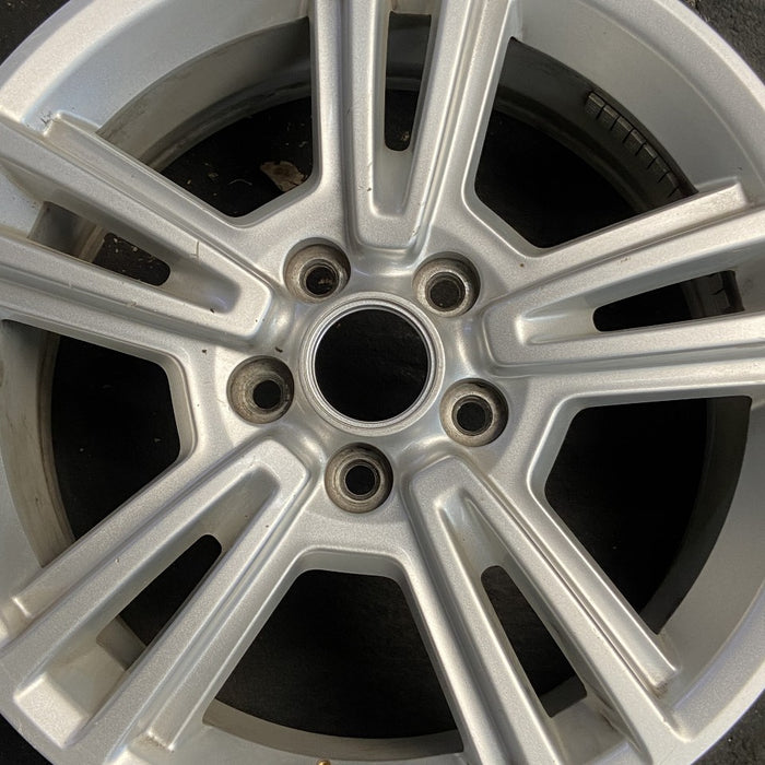17" MUSTANG 10-14 17x7 aluminum 5 split spoke TPMS sparkle silver Original OEM Wheel Rim