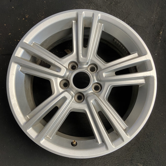 17" MUSTANG 10-14 17x7 , sparkle silver Original OEM Wheel Rim - Additional View
