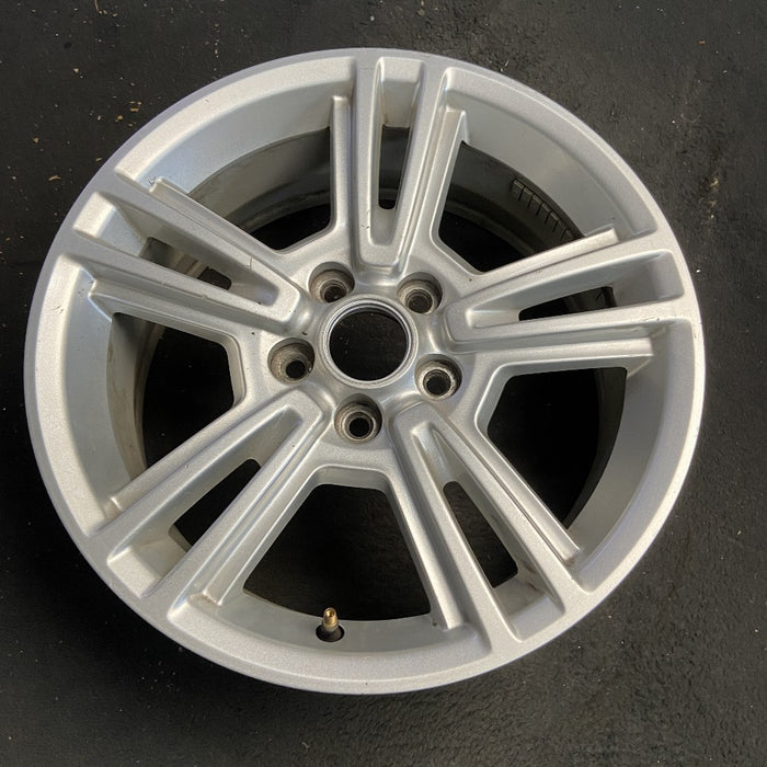 17" MUSTANG 10-14 17x7 aluminum 5 split spoke TPMS sparkle silver Original OEM Wheel Rim