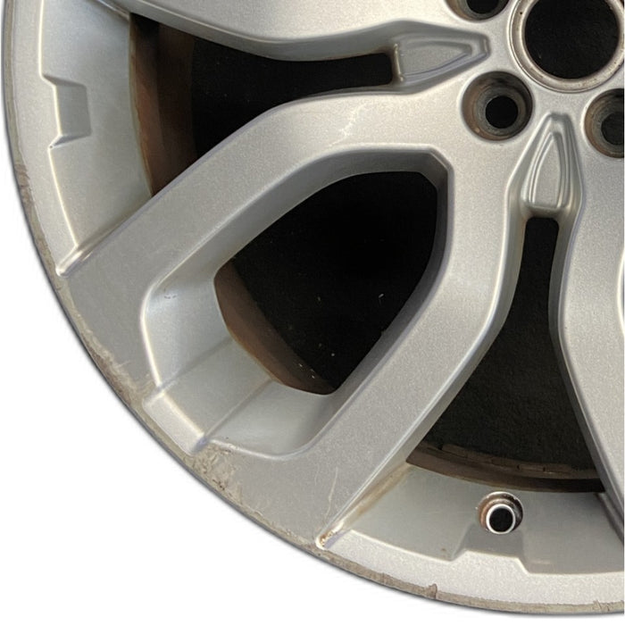 20" EVOQUE 12-16 alloy 20x8 5 spoke U shaped silver Original OEM Wheel Rim