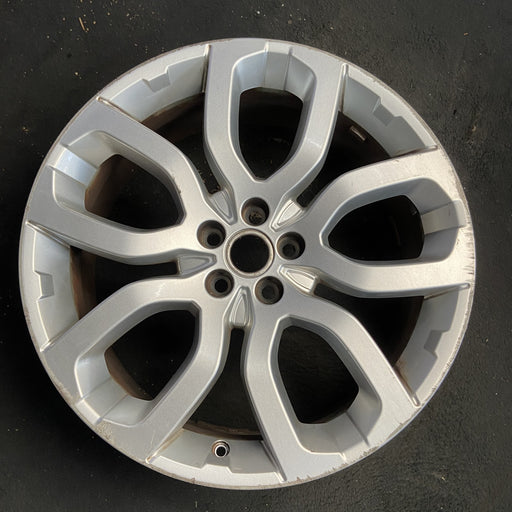 20" EVOQUE 12-16 , 20x8, 5 spoke , silver Original OEM Wheel Rim - Additional View