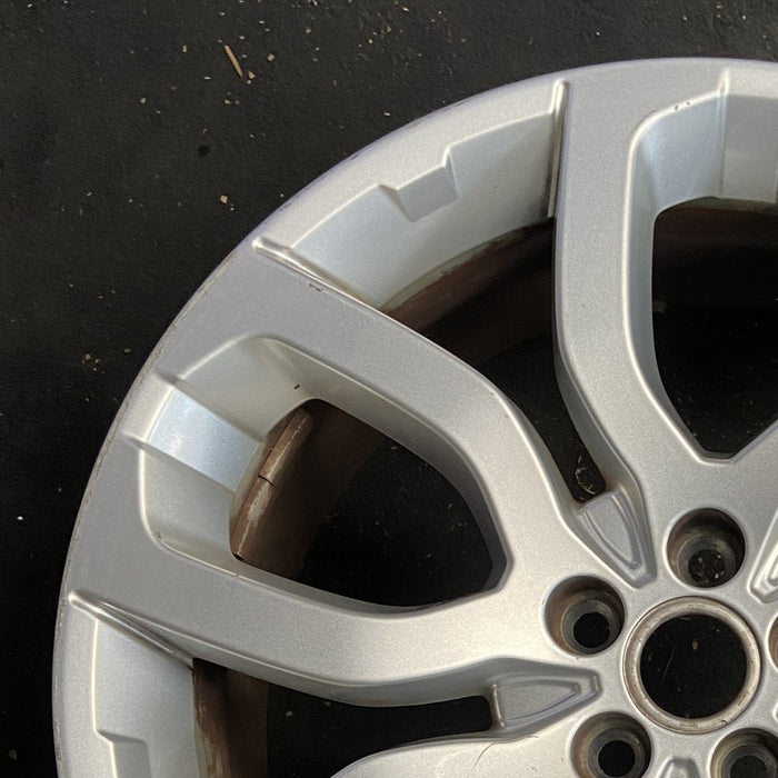 20" EVOQUE 12-16 alloy 20x8 5 spoke U shaped silver Original OEM Wheel Rim
