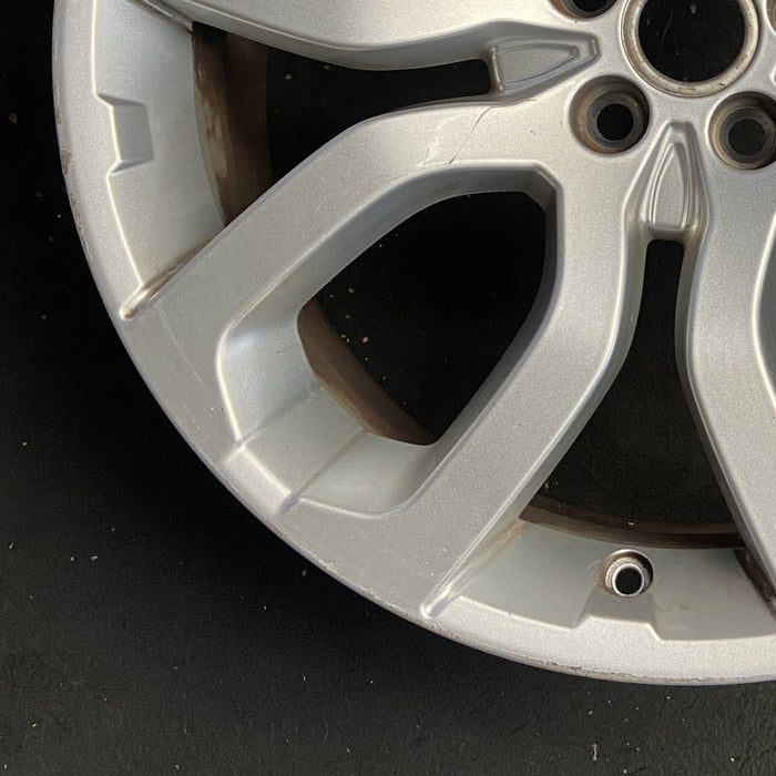 20" EVOQUE 12-16 alloy 20x8 5 spoke U shaped silver Original OEM Wheel Rim