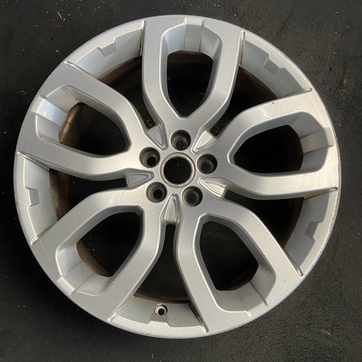 20" EVOQUE 12-16 , 20x8, 5 spoke , silver Original OEM Wheel Rim - Additional View