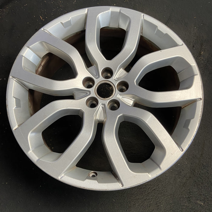 20" EVOQUE 12-16 , 20x8, 5 spoke , silver Original OEM Wheel Rim - View 7