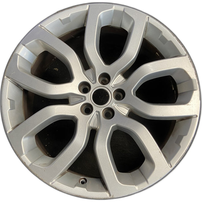 20" EVOQUE 12-16 alloy 20x8 5 spoke U shaped silver Original OEM Wheel Rim