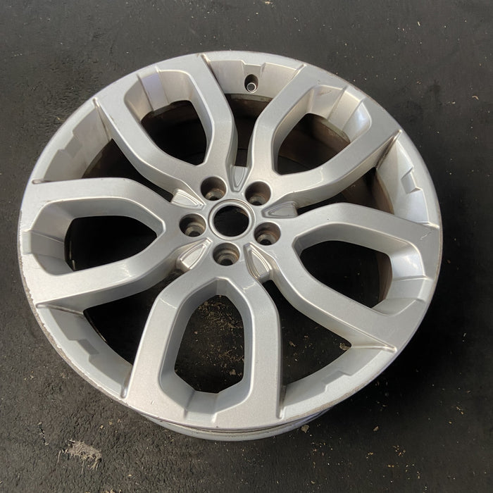 20" EVOQUE 12-16 , 20x8, 5 spoke , silver Original OEM Wheel Rim - View 8