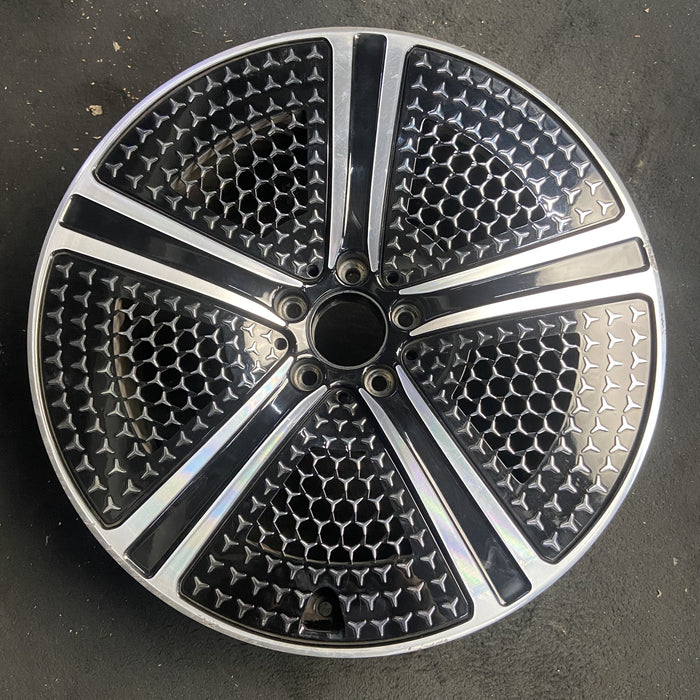 20" EQE-CLASS 23-25 295 Type, 20x9 , w/mesh cut-outs, grooved spoke Original - Additional View