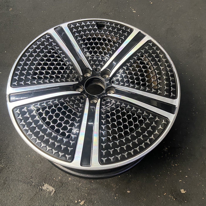 20" EQE-CLASS 23-25 295 Type, 20x9 , w/mesh cut-outs, grooved spoke Original - View 8