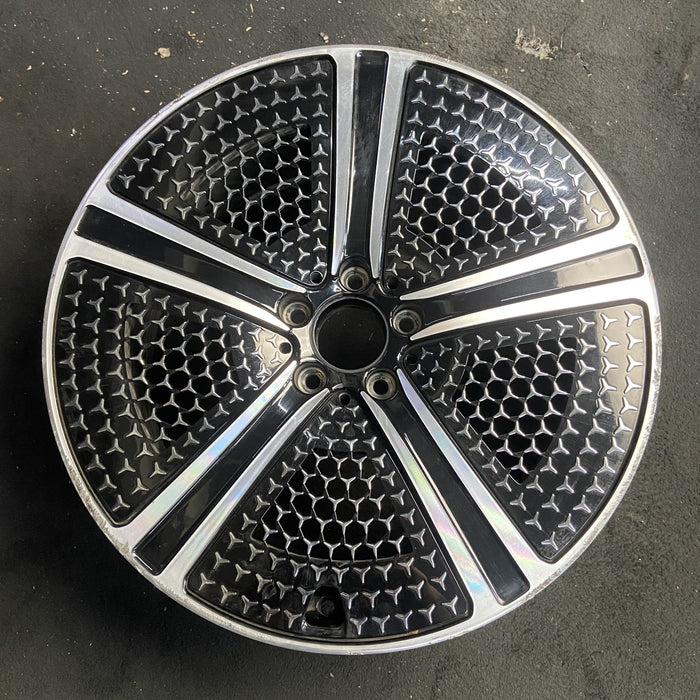 20" EQE-CLASS 23-25 295 Type, 20x9 , w/mesh cut-outs, grooved spoke Original - Additional View