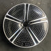20" EQE-CLASS 23-25 295 Type, 20x9 , w/mesh cut-outs, grooved spoke Original - Additional View
