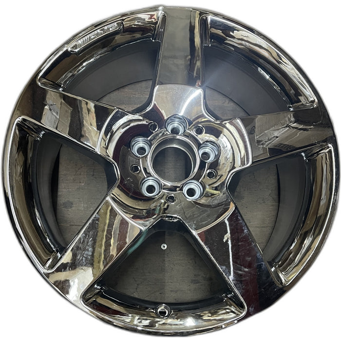 19" MERCEDES ML-CLASS 12 166 Type, ML550, 19x8.5 Original OEM Wheel Rim - Front View