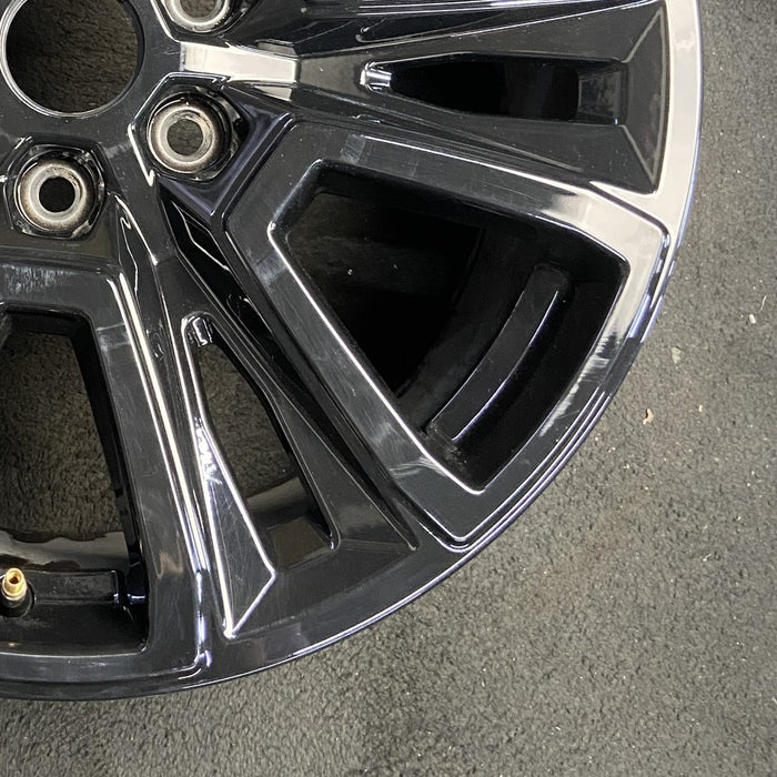 20" FORD F150 PICKUP 24-25 20x8.5 6 spoke split spoke V spoke black Original OEM Wheel Rim