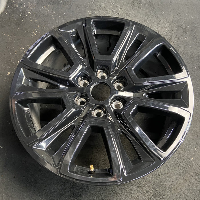20" FORD F150 PICKUP 24-25 20x8.5, , split spoke, , black Original OEM Wheel Rim - View 7
