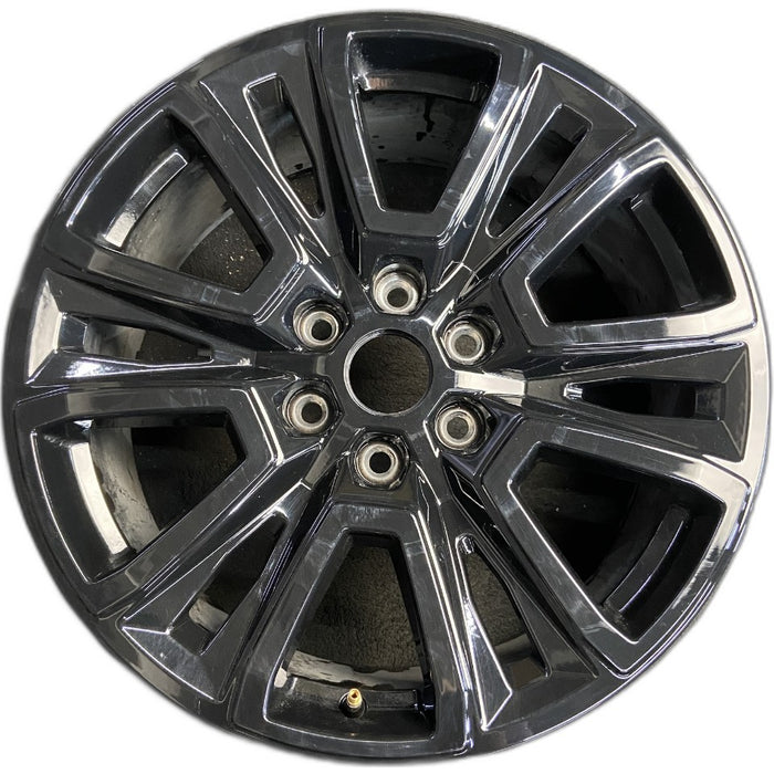 20" FORD F150 PICKUP 24-25 20x8.5 6 spoke split spoke V spoke black Original OEM Wheel Rim