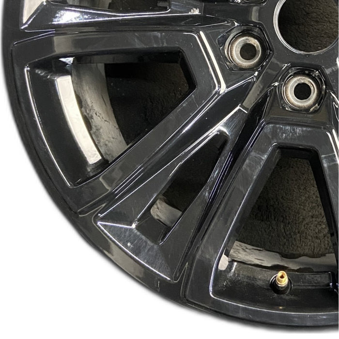 20" FORD F150 PICKUP 24-25 20x8.5 6 spoke split spoke V spoke black Original OEM Wheel Rim
