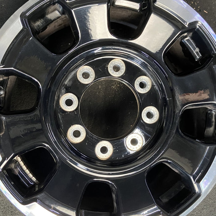 18" FORD F250SD PICKUP 23-24 18x8 aluminum 8 spoke single spoke dark gray Original OEM Wheel Rim