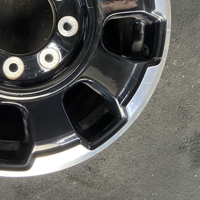 18" FORD F250SD PICKUP 23-24 18x8 aluminum 8 spoke single spoke dark gray Original OEM Wheel Rim