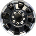 18" FORD F250SD PICKUP 23-24 18x8, aluminum, 8 spoke, single spoke, dark gray - Front View