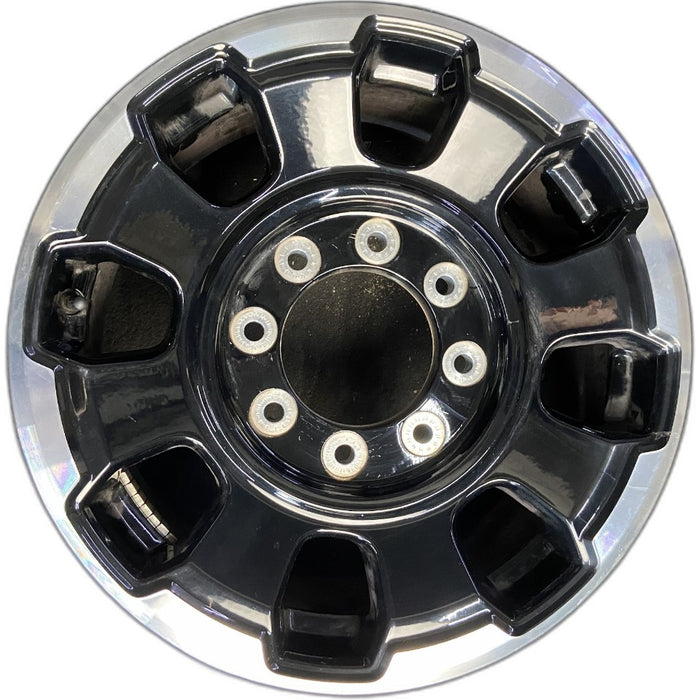 18" FORD F250SD PICKUP 23-24 18x8 aluminum 8 spoke single spoke dark gray Original OEM Wheel Rim