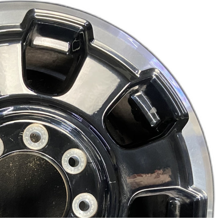 18" FORD F250SD PICKUP 23-24 18x8 aluminum 8 spoke single spoke dark gray Original OEM Wheel Rim