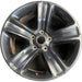 20" DODGE 1500 PICKUP 16-18 , 20x9, 5 spoke, Original OEM Wheel Rim - Front View