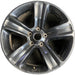 20" DODGE 1500 PICKUP 16-18 , 20x9, 5 spoke, Original OEM Wheel Rim - Front View