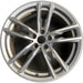 19" BMW X3 21 19x7.5 , , double spoke, gray Original OEM Wheel Rim - Front View