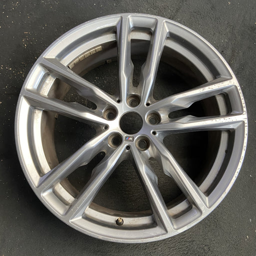 19" BMW X3 21 19x7.5 , , double spoke, gray Original OEM Wheel Rim - Additional View
