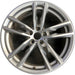 19" BMW X3 21 19x7.5 , , double spoke, gray Original OEM Wheel Rim - Front View