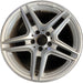 18" MERCEDES E-CLASS 11 207 Type, Cpe, E550, 18x8.5 Original OEM Wheel Rim - Front View