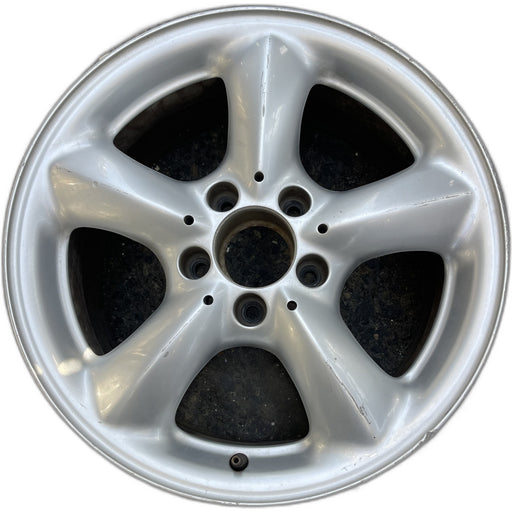 16" MERCEDES SLK 01 170 Type; SLK230, 16x8, 5 spoke, dome spokes Original OEM - Front View