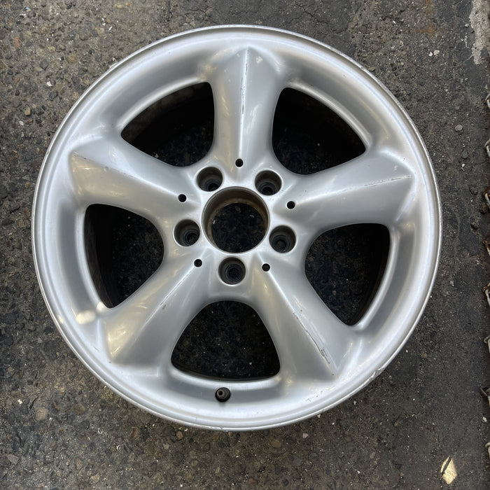 16" MERCEDES SLK 01 170 Type; SLK230, 16x8, 5 spoke, dome spokes Original OEM - Additional View