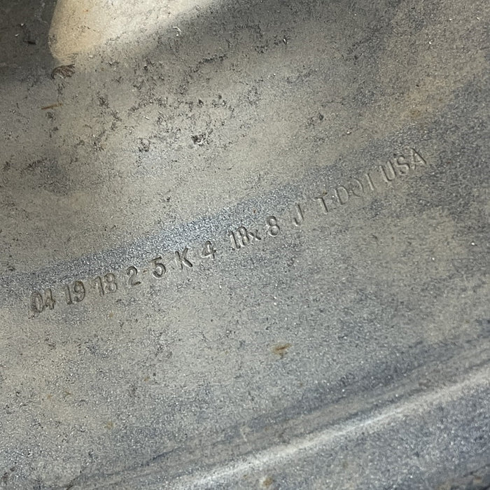 18" SIERRA 2500 PICKUP 11-24 18x8, steel Original OEM Wheel Rim - View 9