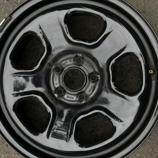 18" EXPLORER 13-17 18x8 , steel Original OEM Wheel Rim - Angle View