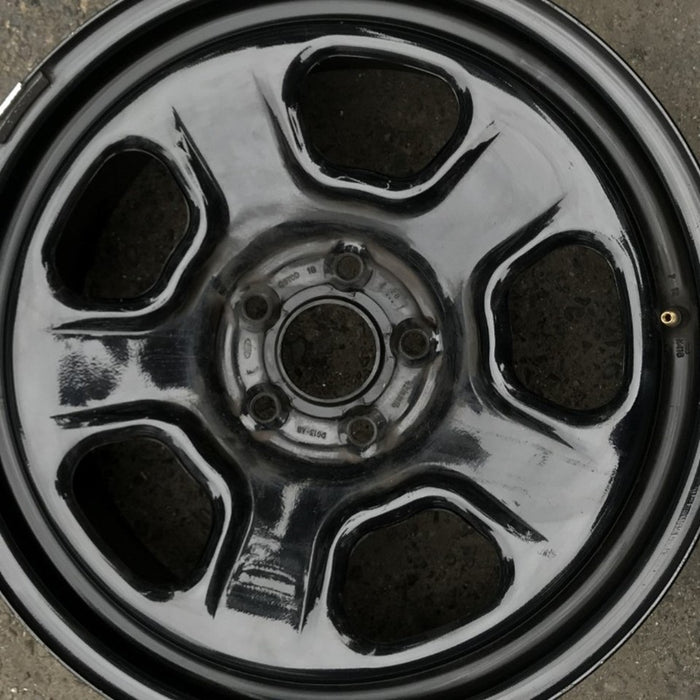 18" EXPLORER 13-17 18x8 , steel Original OEM Wheel Rim - Angle View