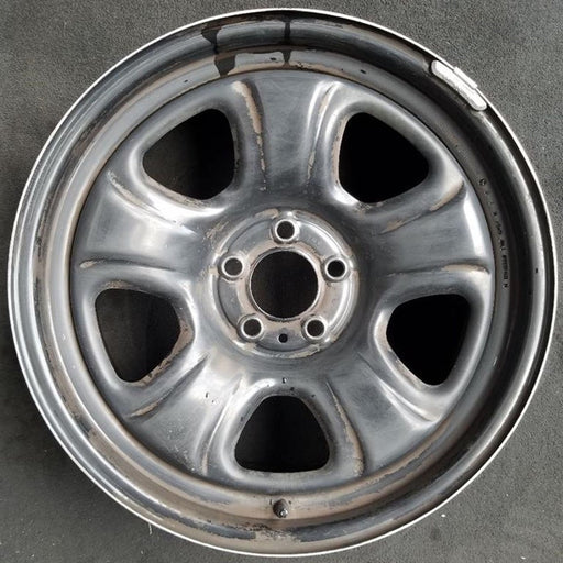 18" CHARGER 06-07 18x7.5, steel Original OEM Wheel Rim - Front View