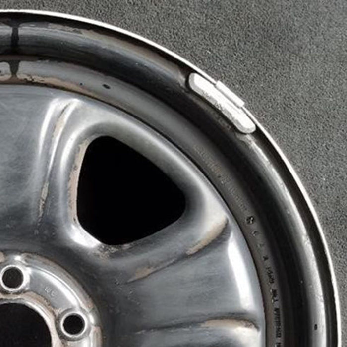 18" CHARGER 06-07 18x7.5, steel Original OEM Wheel Rim - Close-Up Detail